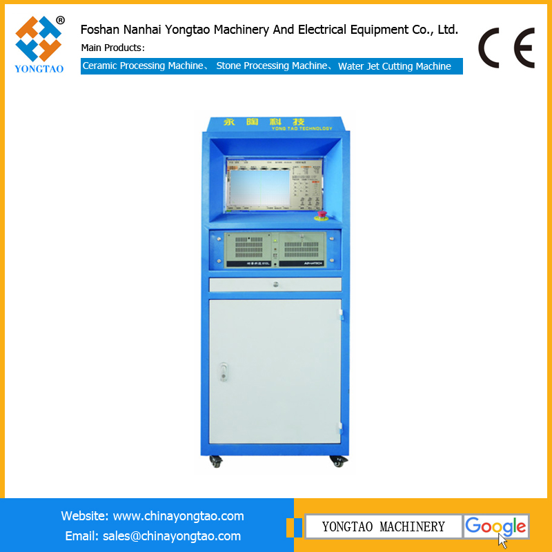 Water jet cutting machine computer control cabinet